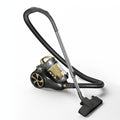 SUPERLEX Aspiradora de Cilindro, Capacidad de 2L, Succión Multiciclónica, Filtro HEPA, Cable de Alimentación de 5m, Manguera de 1.5m, Herramienta de Ranuras 2 en 1, Cepillo de Piso Eficiente [Limpieza Potente para el Hogar] Ideal para Pisos, Alfombras, So
