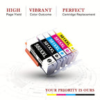 Cartuchos de impresora compatibles PGI-580 CLI-581XXL para Canon 580 581 Multipack para Canon Pixma TS705 TR8550 TS6150 TR7550 TS6250 TR8500 TS8251 TS6350 TS9550 TS6151 TS9551 (10 unidades)
