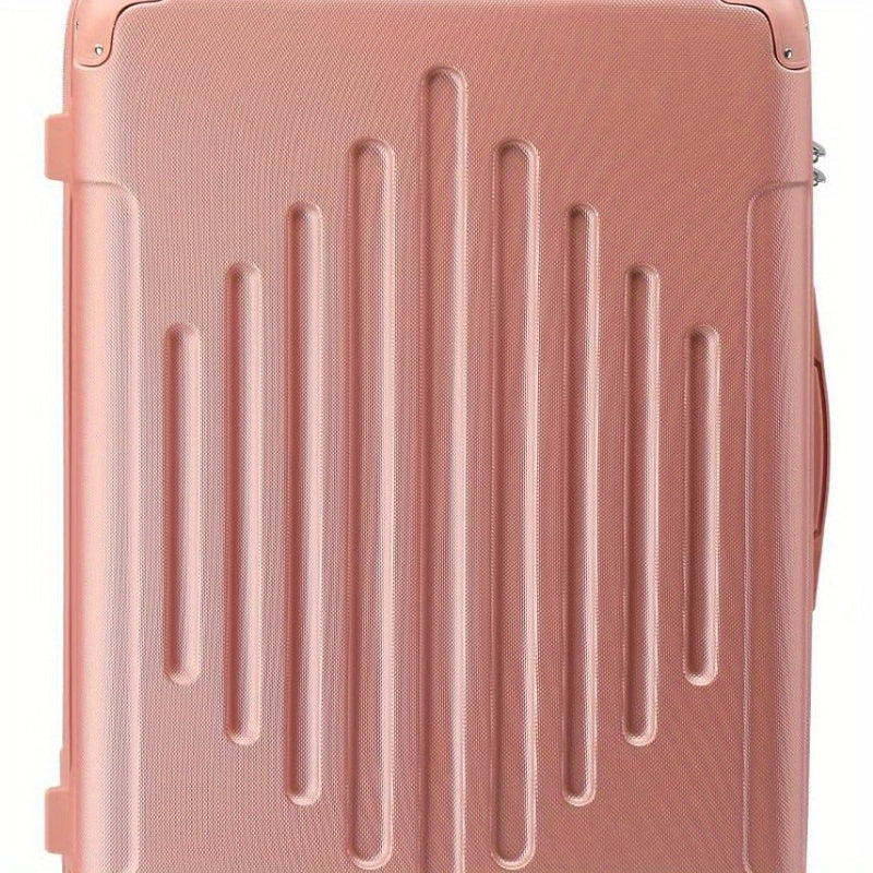 Bonnlo Equipaje de mano de carcasa rígida de 24 pulgadas - Material ABS ligero, candado de combinación, asa telescópica, 4 ruedas giratorias, esquinas reforzadas - Maleta de cabina/equipaje