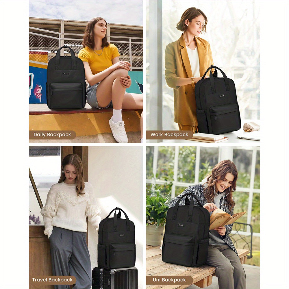 Mochilas | Mochila LOVEVOOK para Mujer, Bolso Escolar Grande para Laptop de 15.6 y 43.94 cm, Mochila de Viaje, Equipaje de Mano para Avión 40 X