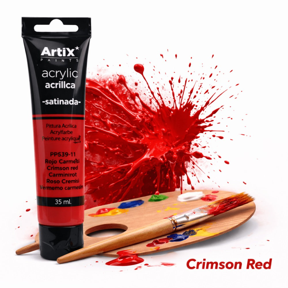 1x Pintura Acrílica 35ml, Colores Surtidos