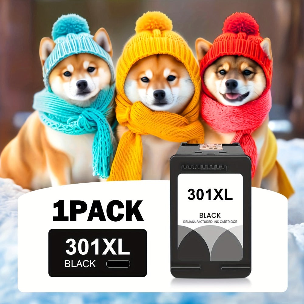 Cartuchos de tinta de color negro compatibles 301XL 301 para impresora HP Deskjet 1110 1111 1112 Envy 4510 4511 4512 Officejet 3830 3831 3832 4650 4652 4654