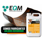 EQM - ECO-804 - Eliminador de Óxido Profesional - Remueve el óxido Completamente - Recupera el Color Original del Metal - Efecto inmediato