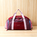 Bolsa de viaje deportiva de gran capacidad, estilo minimalista, tela resistente al desgarro, diseño de separación para seco y húmedo, compartimento principal espacioso, compartimento independiente para zapatos, adecuada para deportes al aire libre, fitnes