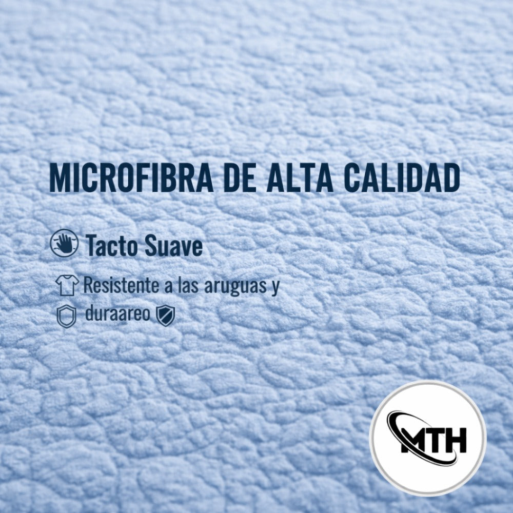 Colcha Bouti Verano Estampada Reversible – Microfibra Suave y Duradera, Antiárrugas, Secado Rápido, Ligera para Cama Individual 90 y Doble – Sin Fundas de Almohada