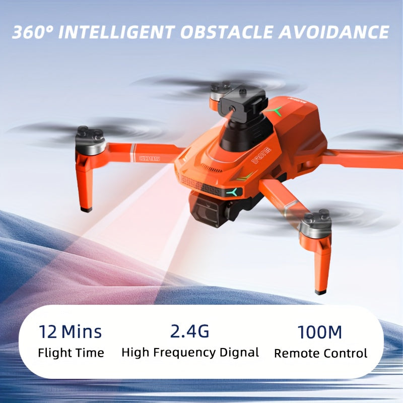 [ GD95 Dron Aéreo Profesional ] Diseño Plegable, Batería Dual de Larga Duración, Doble Cámara para Grabación, Mantenimiento de Altura y Giro de 360°, Ideal como Regalo de Navidad/Halloween o Cumpleaños para Novio