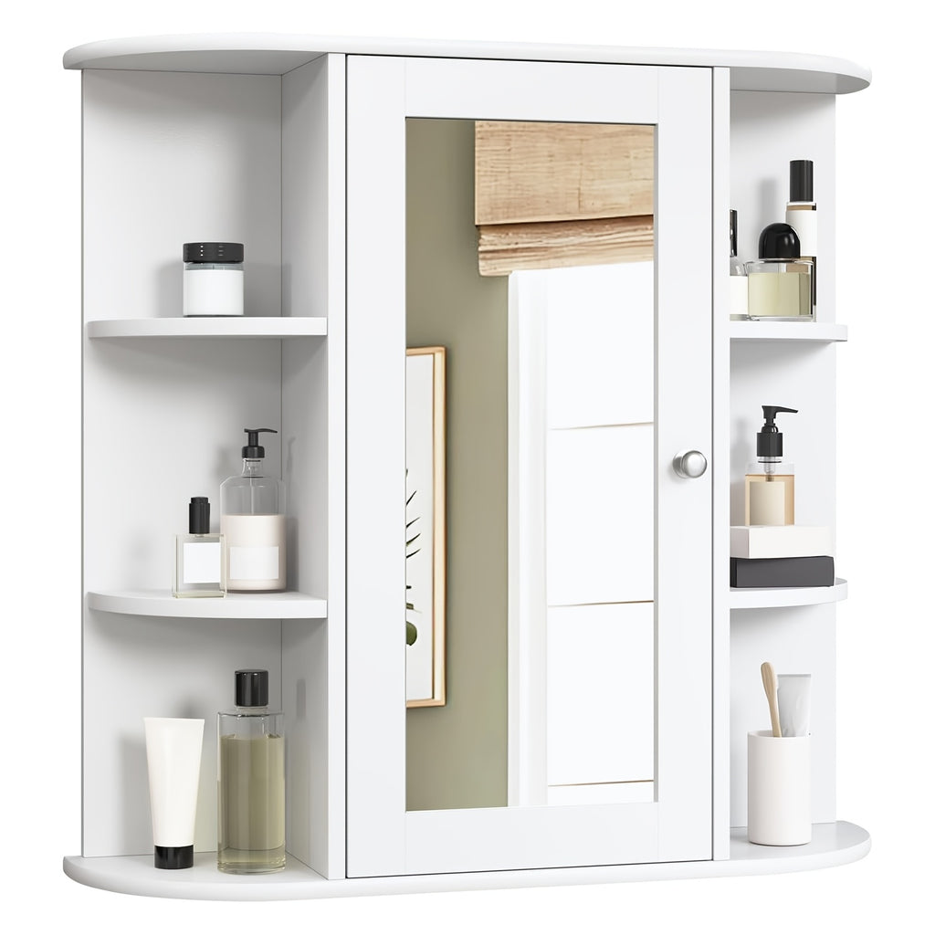 Armario de baño con almacenamiento ajustable | Para lavabo, baño y pasillo