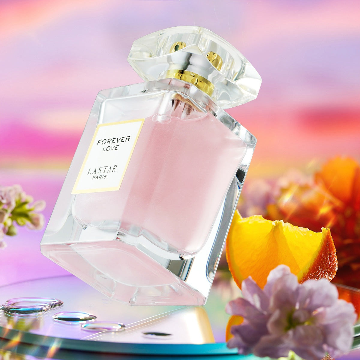 LASTAR Perfume de mujer lujoso y de larga duración, Body Spray para mujer, El líquido contiene partículas de oro. Con una fragancia floral de jazmín y rosa, libera férromonas cautivadoras. Regalos para parejas en citas, un maravilloso regalo para ella.