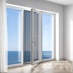 Mosquitera - Magnética Multidimensional para Puertas y Ventanas de Balcón - Mosquitera con Cierre Automático - Variantes de Ancho 80-160 Cm - Longitud 210/220 Cm - Diferentes Colores - para Hogar, Apartamento y Balcón - Protección contra Moscas y Mosquito