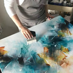 Lienzo de Algodón de Alta Calidad, Lienzo para Arte - Ideal para Pintura Acrílica/Óleo/Gouache | Excelente Absorción, Varios Tamaños Disponibles | Suministros de Arte