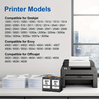 Cartucho de tinta | Cartuchos de Tinta Negra Alto Rendimiento 301XL Reacondicionados para HP 301 XL, Compatibles con Impresoras Deskjet 1000 1010