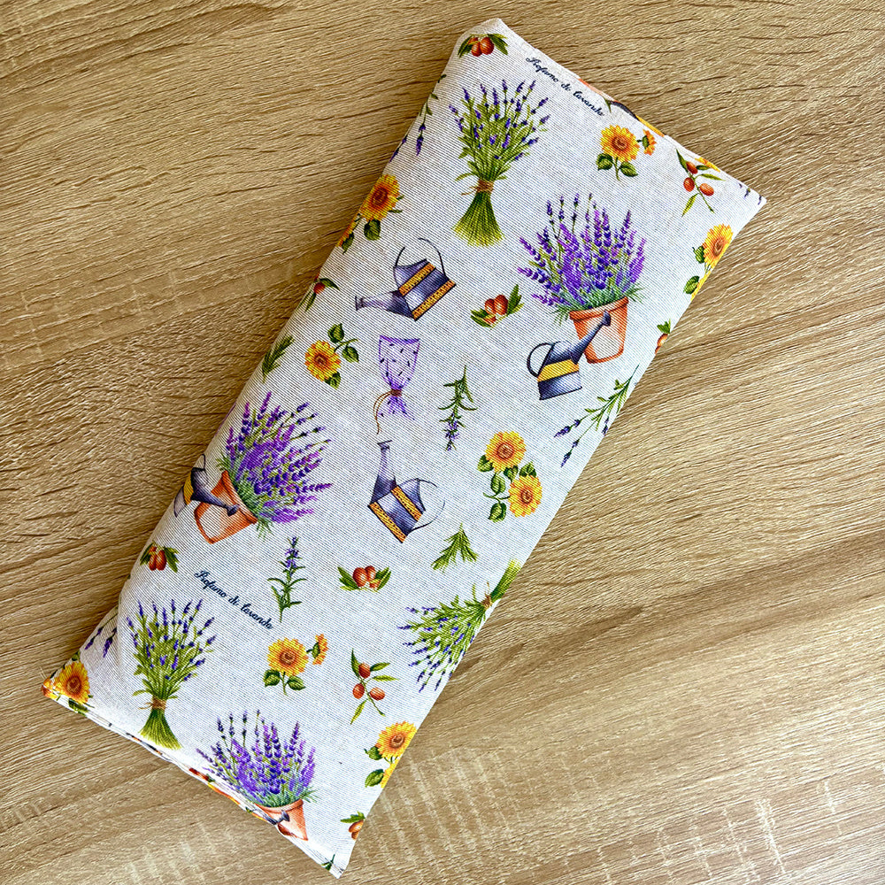 Bolsitas de semillas para microondas, 30 x 13 cm, multiusos, terapia de frío y calor para aliviar dolores musculares, menstruales y de cuello. Aptas para microondas y congelador. Hecho a mano. Terapia de frío y calor. Alivia calambres, cólicos y migrañas.