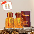 100ml*2+3ml*2, Perfume Floral Amaderado para Hombres, Perfume Masculino, Perfume Romántico de Larga Duración, Diseño Hermoso, Forma Única, Regalos para Fiestas, Ideal para la Vida Diaria y el Trabajo