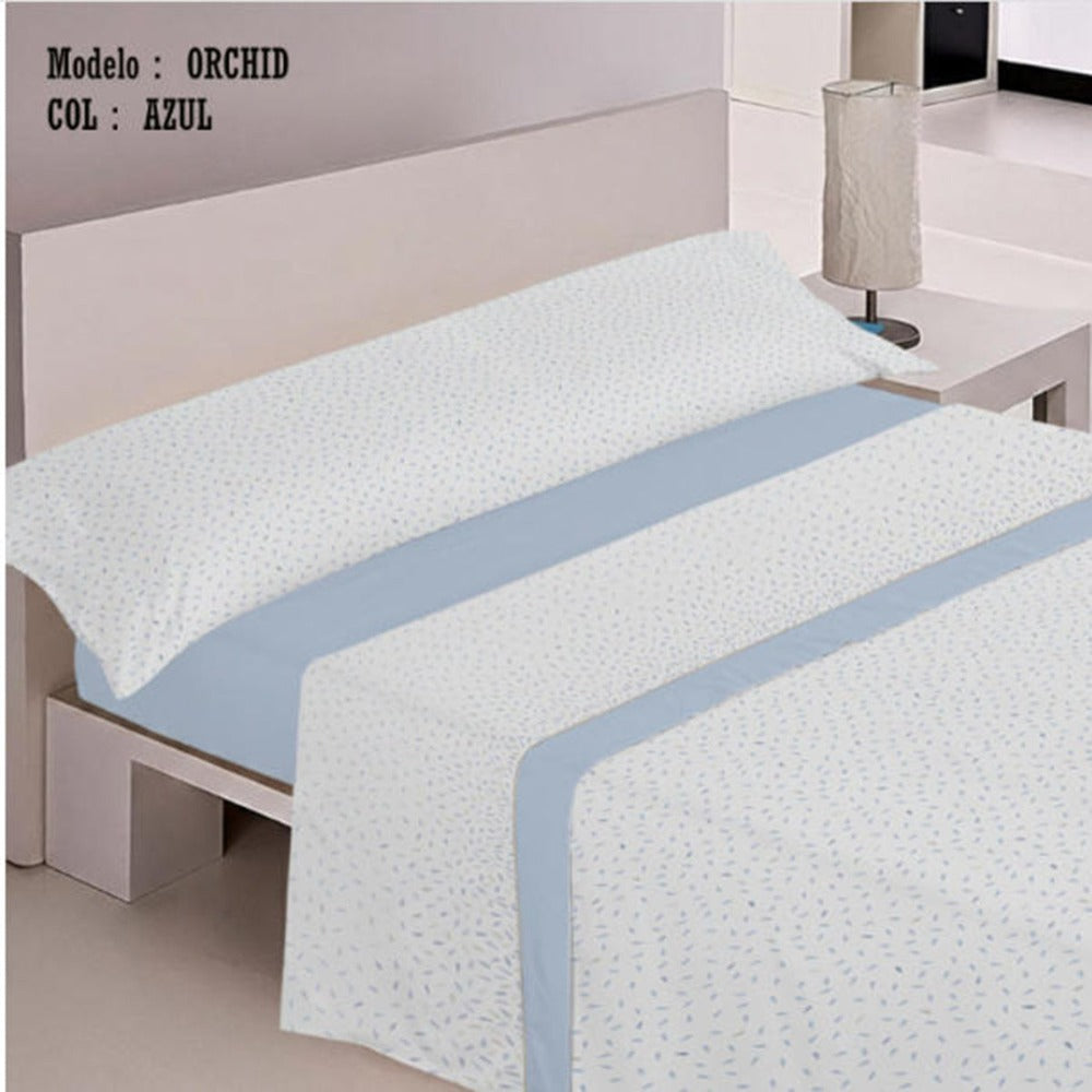 Juego de Sábanas Estampadas Para Cama 90,Cama 105,Cama 135,Cama 150 ,Juego de Cama Confortable de Tacto Suave 3Piezas(1Funda de Almohada 1Sábana Encimera 1Bajera Ajustable)