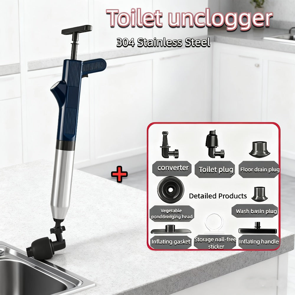 Desatascador de aire a presión | Cocina baño desagües y mantenimiento