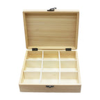 Caja de Joyas de Madera con Compartimentos | Caja Organizadora de Joyas de Madera (Varios Modelos) | Caja de Almacenamiento de Joyas de Madera con Tapa | Caja de Joyas de Madera con Cerradura