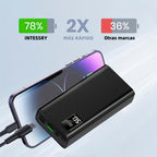 Power bank para carga durante viajes y uso diario | 50,000mAh