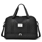 Bolso de Fitness Moda Exterior Corto Bolso de Viaje para Mujer Bolso de Equipaje Plegable de Ocio y Moda de Gran Capacidad para Viajes de Negocios Portátil