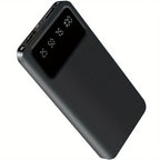 Baterías externas | 20000mAh-2pcs Banco de Energía Móvil de Gran Capacidad, Carga para Dispositivos Móviles, Pantalla LED/ Doble Interfaz de