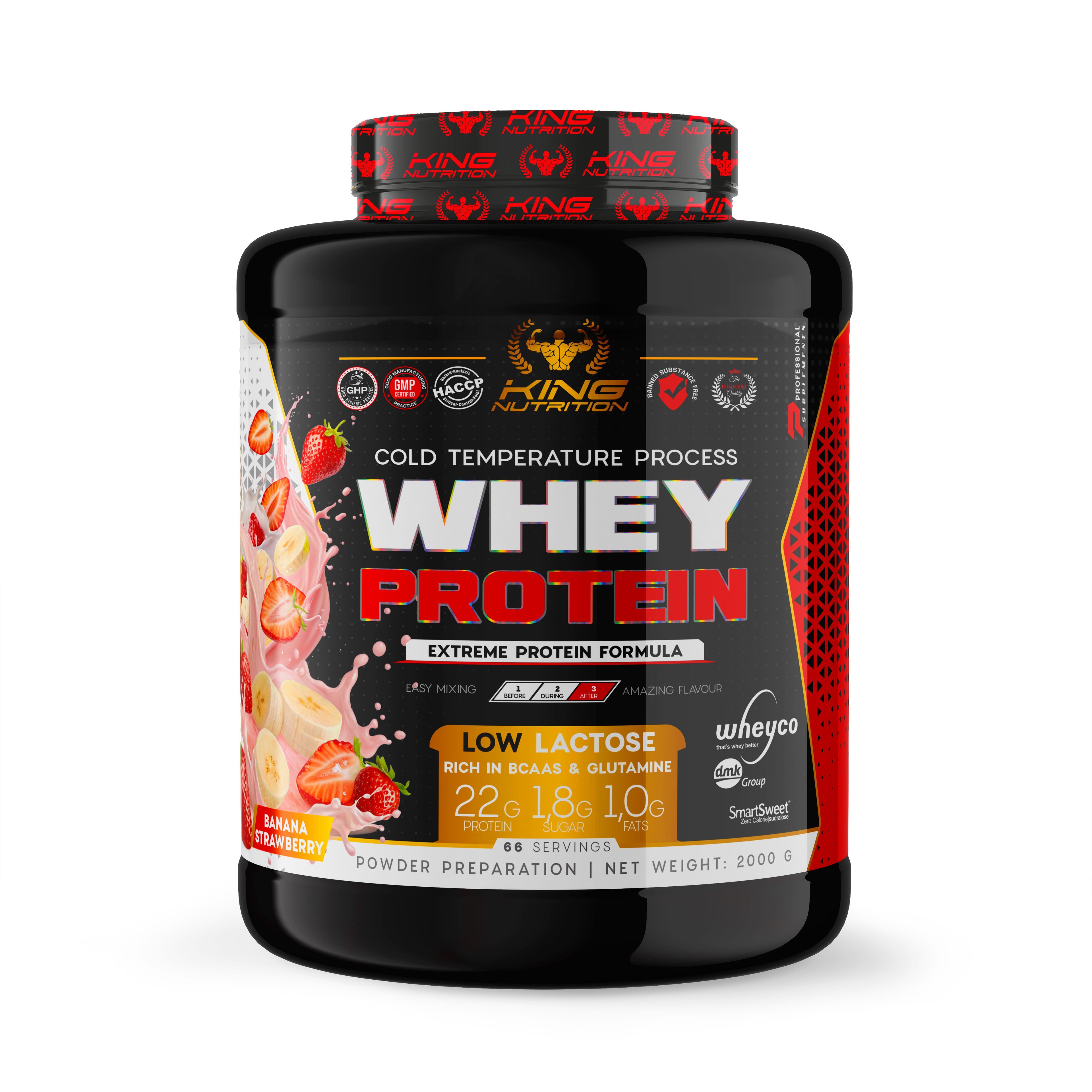 King Nutrition Whey 2kg Proteína de suero