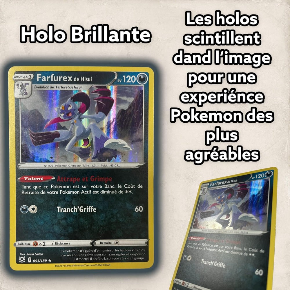 Pokémon 20 Cartas Oficiales en Francés Incluyendo - 2 Shiny - Sin Pokémon Duplicados, Cartas para Niños