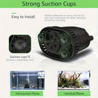 Bomba de agua sumergible de 211 GPH, bomba para fuente de agua de 15 W, bomba para acuario, bomba de agua de 800 L/H con cable de alimentación de 213.36 cm para fuente de jardín, mesa de agua, cascada, pecera, estanque, hidroponía, sin batería