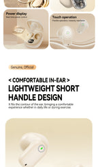 Auriculares Bluetooth | ["Acer Oficial Original"] Auriculares Inalámbricos TWS Bajos Profundos Estéreo + Reducción de Ruido en Llamadas, Batería