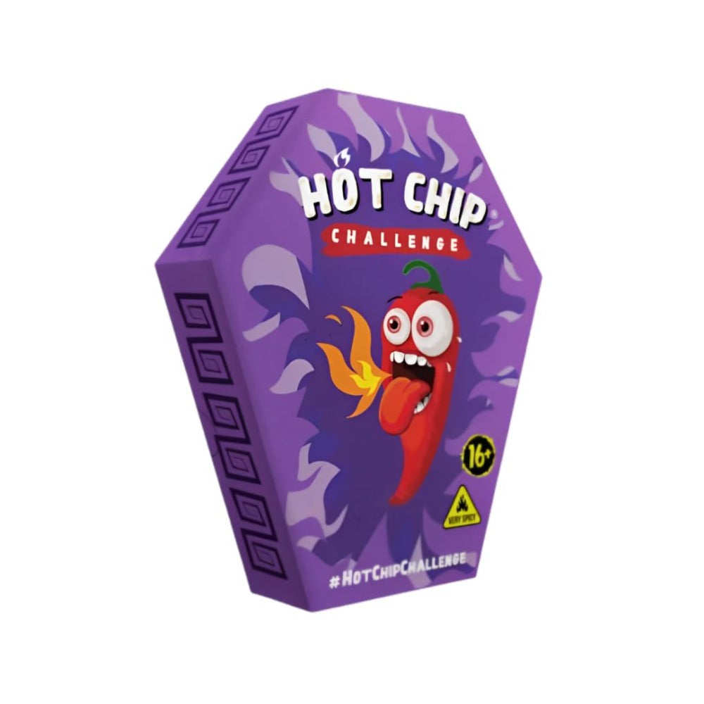 Hot-Chip-Challenge - ¡El Snack Picante Definitivo! 67G de Picante Puro para los Valientes - Perfecto para Desafíos y Fiestas