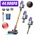 Aspiradora escoba | Laresar V7 Aspiradora Inalámbrica 44900Pa/500W Aspiradoras para el Hogar 60 Minutos Autoportante Anti-Enredos Aspiradoras de