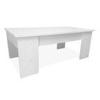 Mesa de Centro Elevable Nyana Home Mesa Multifuncional con Almacenaje Oculto Estructura Robusta y Estable Desplegable con Doble Altura