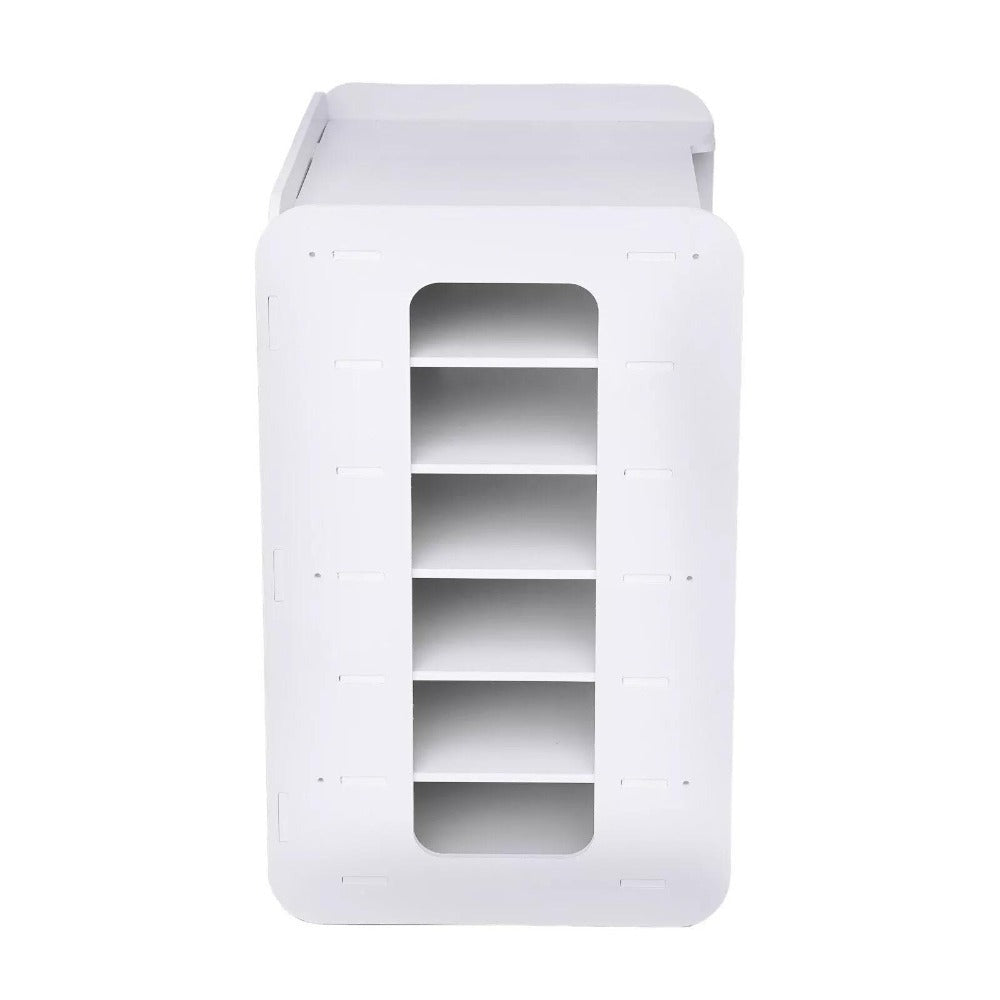 Organizador de Papel de Oficina para Escritorio, Soporte para Archivos de Escritorio, Bandeja para Cartas y Soporte para Papel A4, Hojas para Documentos para la Oficina en Casa, 33.99 X 24.99 X 38.99 cm