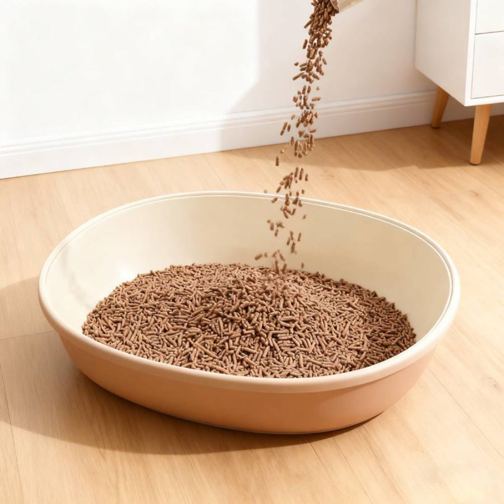 La arena para gatos se aglomera en segundos Arena para gatos para plantas Arena para gatos desodorizante, libre de polvo y sin mezclar Suministros para mascotas fáciles de almacenar