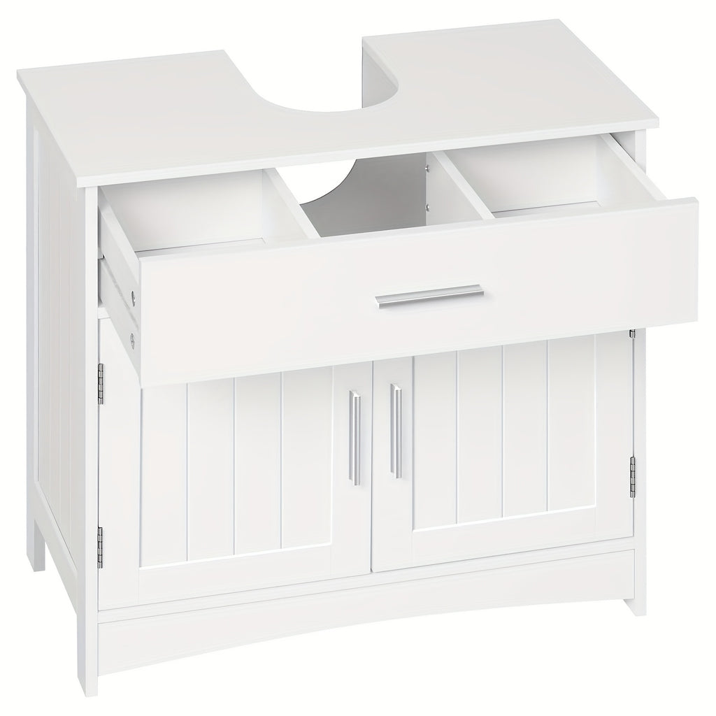 Armario de baño con espejo para medicinas aseo y almacenamiento del baño | 30 cm y 2 Compartimentos y Ajustable