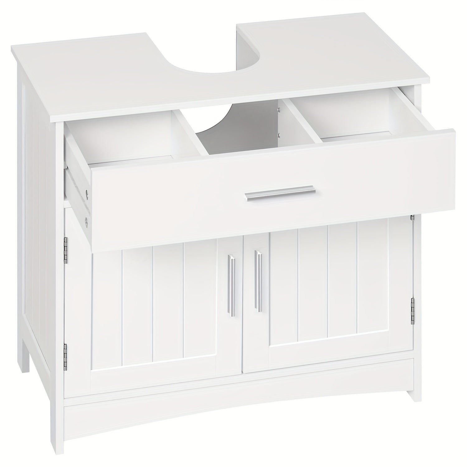 Armario de baño con espejo para medicinas aseo y almacenamiento del baño | 30 cm y 2 Compartimentos y Ajustable
