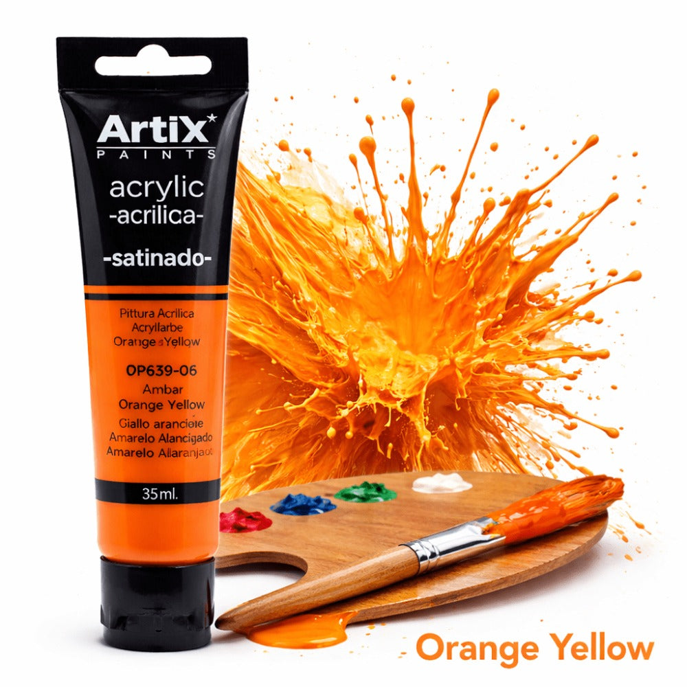 1x Pintura Acrílica 35ml, Colores Surtidos