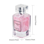 Este atractivo perfume en spray para mujer presenta un aroma a rosa con notas frescas y cautivadoras, mostrando un atractivo distintivo. Es una excelente opción tanto para eventos de negocios como sociales, presentado en un diseño de botella premium.
