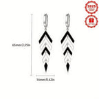 Aretes de Plata Esterlina 925 Brillantes y Versátiles, Elegantes y Modernos, Perfectos para Atuendos Informales. Ideales como Regalos para San Valentín, Fiestas, Cumpleaños o Joyería para Vacaciones en la Playa