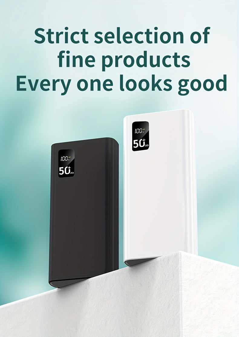 Power bank para carga durante viajes y uso diario | 5W y 50000mAh