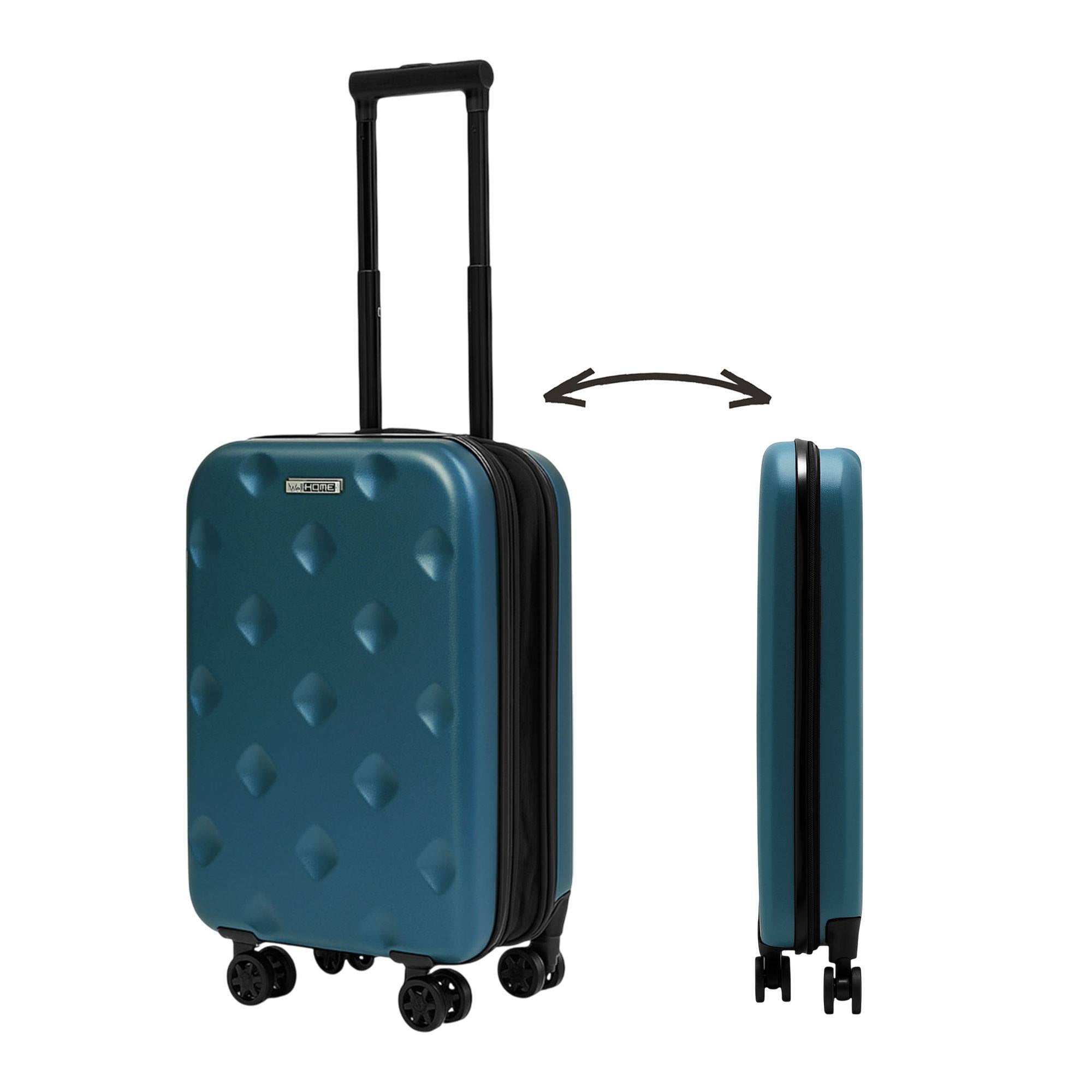 Maleta de Cabina Plegable Ultrafina 18" y 20" | Grosor Reducible | ABS Ligero y Resistente | Mango Telescópico + Ruedas | Varios Colores