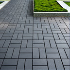Baldosas de plástico entrelazadas para terraza, paquete de 54 baldosas impermeables para pisos de patio para uso en exteriores e interiores - Ideal para porche, piscina, balcón, patio trasero - Fácil instalación y material PP resistente