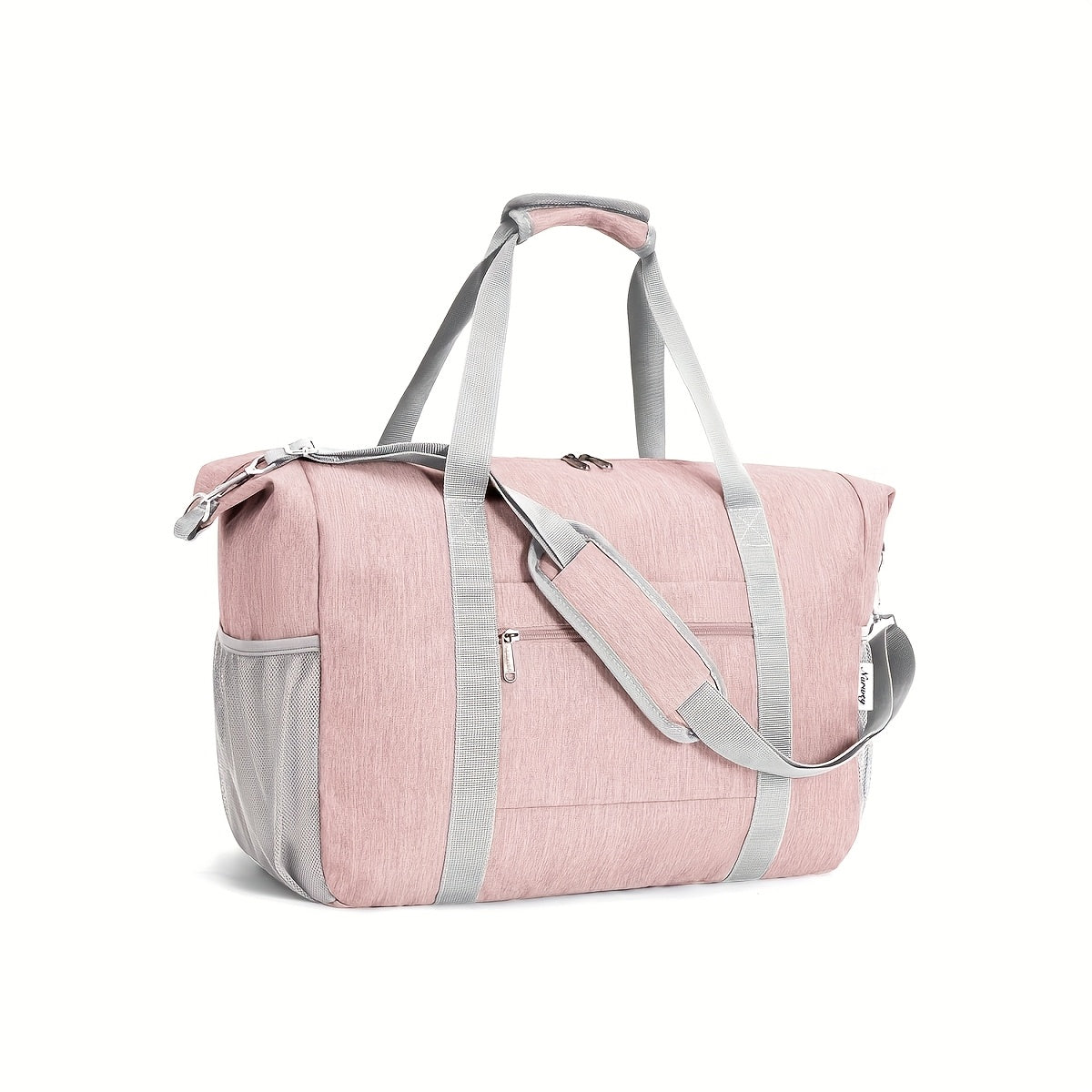 Bolso de mano plegable y ligero de 30L, aprobado por aerolíneas, 18x14x8 pulgadas, compatible con TSA, con bolsillo húmedo, para viajes nocturnos y gimnasio (esencial de viaje unisex 2026)