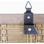 Cortina Persiana de Madera Incluye Accesorios, Estor de Bambú Enrollable para Ventana y Puerta (DIMENSIONES ANCHO X LARGO)
