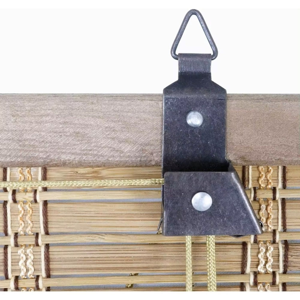 Cortina Persiana de Madera Incluye Accesorios, Estor de Bambú Enrollable para Ventana y Puerta (DIMENSIONES ANCHO X LARGO)
