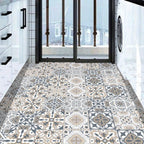 10 piezas, Pegatinas de Azulejos Impermeables para Baño, Inodoro y Sala de Estar - Antideslizantes, Autoadhesivas, Resistentes al Aceite y Fáciles de Colocar - Ideales para Crear un Suelo Elegante y Duradero