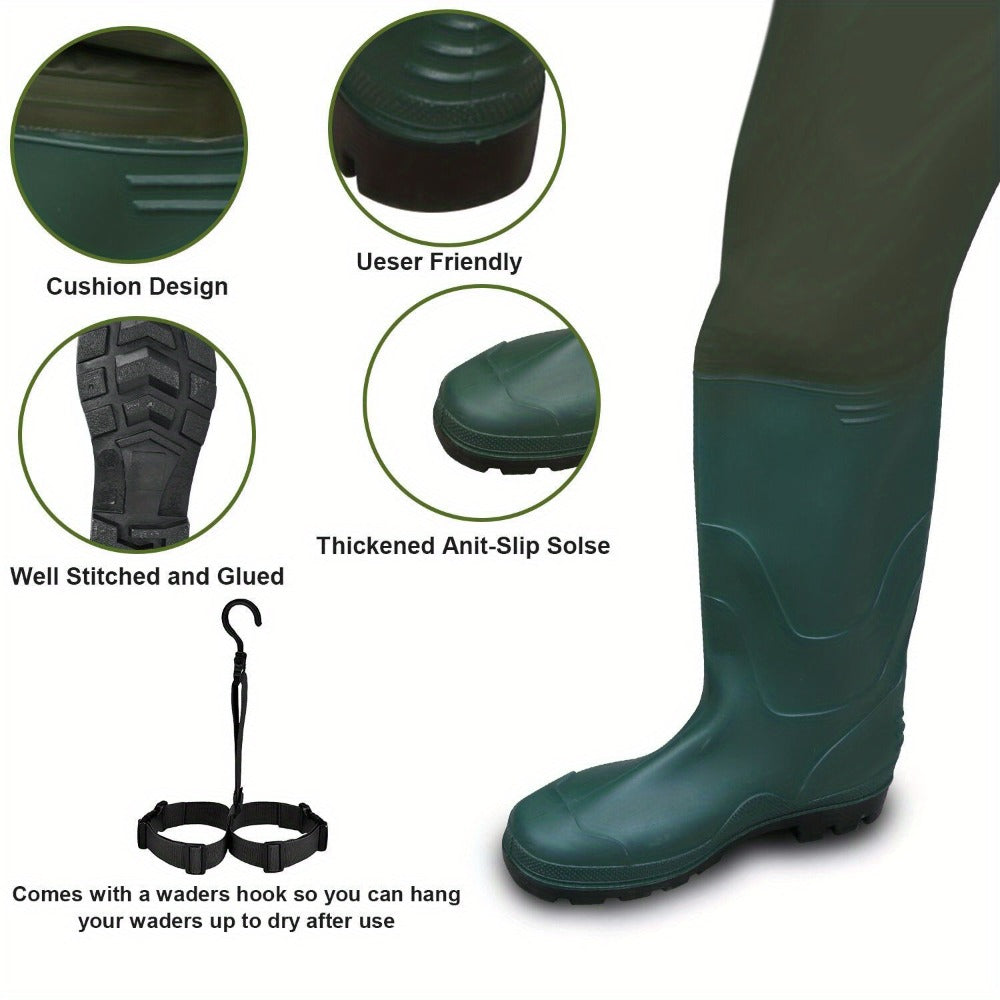 Pantalones de Pesca para Hombre, Material de PVC para Mujer, Neoprenes para Pescar, Granjas, Trabajos de Construcción