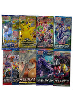 3 Paquetes Originals de Booster de Pokémon Japoneses – Últimas Cartas de Colección de la Serie + Protección de Envío Heartforcards®