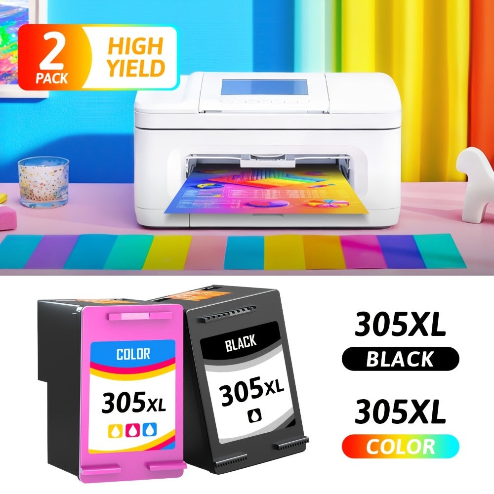 Cartuchos de tinta 305XL color compatibles con tinta 305XL para impresoras HP Deskjet 2800e 2810e 2820e 2821e 2822e 2823e 2800 2810 2820 2821 2822 2823 4220e 4222e 4230e