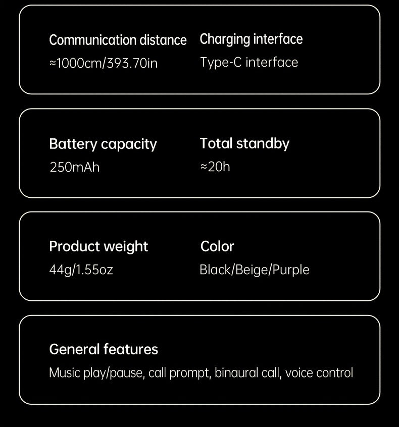 Auriculares Bluetooth | [Acer Modelo Nuevo 2026] Auriculares Inalámbricos TWS, Estéreo con Graves Potentes + Reducción de Ruido en Llamadas