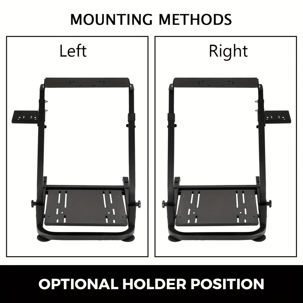 Soportes para volante de carreras | Soporte Plegable para Volante de Carreras, Estructura Triangular de Simulador de Volante para Logitech G29