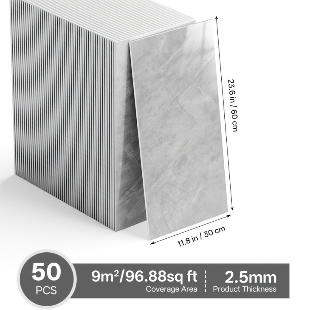 Panel de pared autoadhesivo 100 piezas | Cocina baño salón y renovación DIY